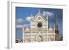 Santa Croce Church, Florence, UNESCO World Heritage Site, Tuscany, Italy, Europe-Markus Lange-Framed Photographic Print