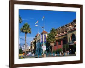 Santa Cruz Beach Boardwalk and Seaside Amusement Centre, Santa Cruz, California, USA-Stephen Saks-Framed Photographic Print