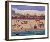 Santa Cruz Boardwalk-Barbara Olsen-Framed Giclee Print