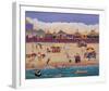 Santa Cruz Boardwalk-Barbara Olsen-Framed Giclee Print