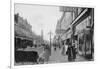 Santa Cruz, CA - Pacific Avenue Looking South Photo-Lantern Press-Framed Art Print