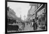 Santa Cruz, CA - Pacific Avenue Looking South Photo-Lantern Press-Framed Art Print