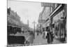 Santa Cruz, CA - Pacific Avenue Looking South Photo-Lantern Press-Mounted Art Print