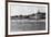 Santa Cruz, California - Crowds on the Beach Photograph-Lantern Press-Framed Premium Giclee Print