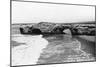 Santa Cruz, California - View of Arch Rock along West Cliff Drive-Lantern Press-Mounted Art Print