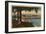 Santa Cruz, California - View of Casino & Pier from a Distance-Lantern Press-Framed Art Print