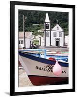 Santa Cruz Church, Ribeiras, Island of Pico, Azores, Portugal, Atlantic-Ken Gillham-Framed Photographic Print