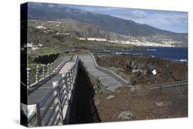 Santa Cruz De La Palma from Los Cancajos, La Palma, Canary Islands, Spain, 2009-Peter Thompson-Stretched Canvas