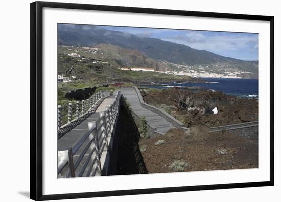 Santa Cruz De La Palma from Los Cancajos, La Palma, Canary Islands, Spain, 2009-Peter Thompson-Framed Photographic Print