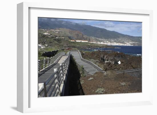 Santa Cruz De La Palma from Los Cancajos, La Palma, Canary Islands, Spain, 2009-Peter Thompson-Framed Photographic Print