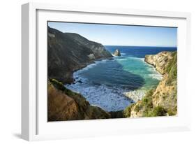 Santa Cruz Island, Channel Islands National Park, California: Hiking At Potato Harbor-Ian Shive-Framed Photographic Print