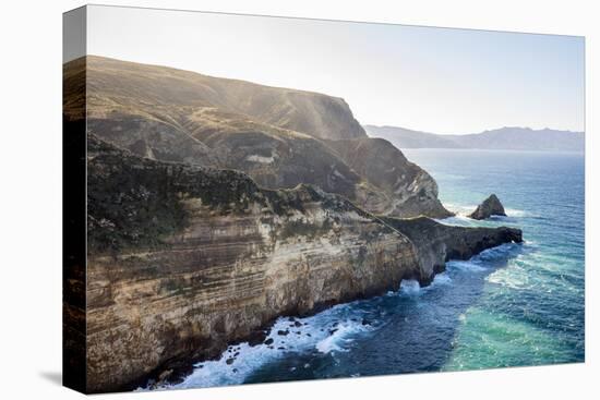 Santa Cruz Island, Channel Islands National Park, California: Hiking At Potato Harbor-Ian Shive-Stretched Canvas