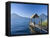 Santa Cruz La Laguna, Lake Atitlan, Western Highlands, Guatemala, Central America-Ben Pipe-Framed Stretched Canvas