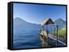 Santa Cruz La Laguna, Lake Atitlan, Western Highlands, Guatemala, Central America-Ben Pipe-Framed Stretched Canvas