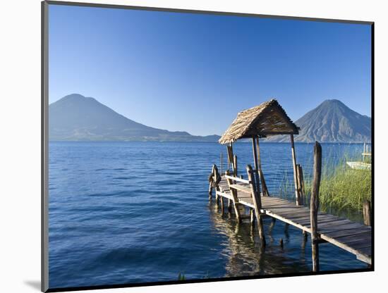 Santa Cruz La Laguna, Lake Atitlan, Western Highlands, Guatemala, Central America-Ben Pipe-Mounted Photographic Print