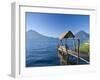 Santa Cruz La Laguna, Lake Atitlan, Western Highlands, Guatemala, Central America-Ben Pipe-Framed Photographic Print