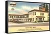 Santa Cruz Motel, California-null-Framed Stretched Canvas