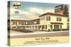 Santa Cruz Motel, California-null-Stretched Canvas