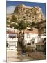 Santa Cruz Quarter and Santa Barbara Castle in Background, Alicante, Valencia Province, Spain-Guy Thouvenin-Mounted Photographic Print