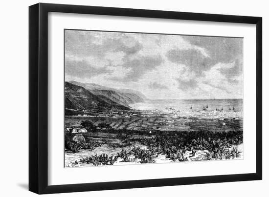 Santa Cruz, Tenerife, Spain, 1895-null-Framed Giclee Print