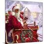 Santa Delivering-The Macneil Studio-Mounted Giclee Print