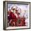 Santa Delivering-The Macneil Studio-Framed Giclee Print