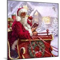 Santa Delivering-The Macneil Studio-Mounted Giclee Print