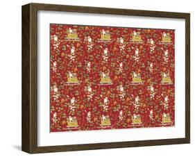 Santa Design-Maria Trad-Framed Giclee Print