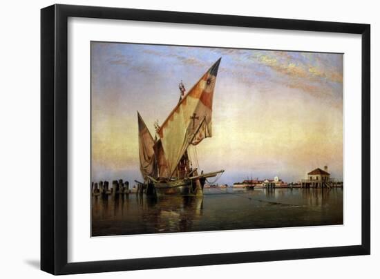 Santa Elena, Venice-Edward William Cooke-Framed Giclee Print