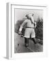 Santa Enters the City, Float, Macy Parade-Lucien Aigner-Framed Photographic Print
