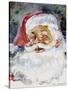 Santa Face-Hal Frenck-Stretched Canvas