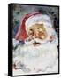 Santa Face-Hal Frenck-Framed Stretched Canvas