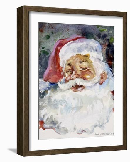 Santa Face-Hal Frenck-Framed Giclee Print