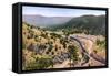 Santa Fe Apache Canyon-null-Framed Stretched Canvas