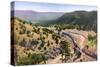 Santa Fe Apache Canyon-null-Stretched Canvas