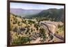 Santa Fe Apache Canyon-null-Framed Art Print