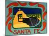 Santa Fe Black-Stephen Huneck-Mounted Giclee Print