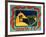 Santa Fe Black-Stephen Huneck-Framed Giclee Print