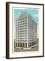 Santa Fe Building, Amarillo-null-Framed Art Print