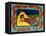 Santa Fe Choc-Stephen Huneck-Framed Stretched Canvas