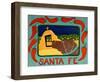 Santa Fe Choc-Stephen Huneck-Framed Giclee Print