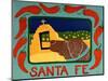 Santa Fe Choc-Stephen Huneck-Mounted Giclee Print