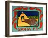 Santa Fe Choc-Stephen Huneck-Framed Giclee Print