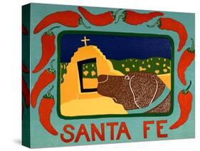 Santa Fe Choc-Stephen Huneck-Stretched Canvas