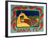 Santa Fe Choc-Stephen Huneck-Framed Giclee Print