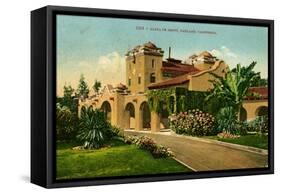 Santa Fe Depot, Oakland, California, 1912-null-Framed Stretched Canvas