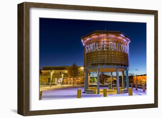 Santa Fe, New Mexico: District Known As The "Rail Yard" For The Train Tracks That Run Through It-Ian Shive-Framed Photographic Print