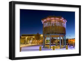 Santa Fe, New Mexico: District Known As The "Rail Yard" For The Train Tracks That Run Through It-Ian Shive-Framed Photographic Print
