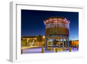 Santa Fe, New Mexico: District Known As The "Rail Yard" For The Train Tracks That Run Through It-Ian Shive-Framed Photographic Print