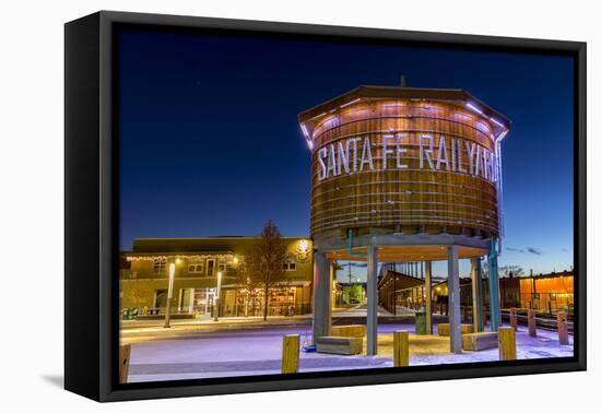 Santa Fe, New Mexico: District Known As The "Rail Yard" For The Train Tracks That Run Through It-Ian Shive-Framed Stretched Canvas